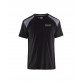 Hacar T-Shirt Bi-Colour zwart/grijs incl. logo HACAR